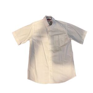 IZOD BOYS SIZE LARGE (14/16) WHITE DRESS SHIRT!